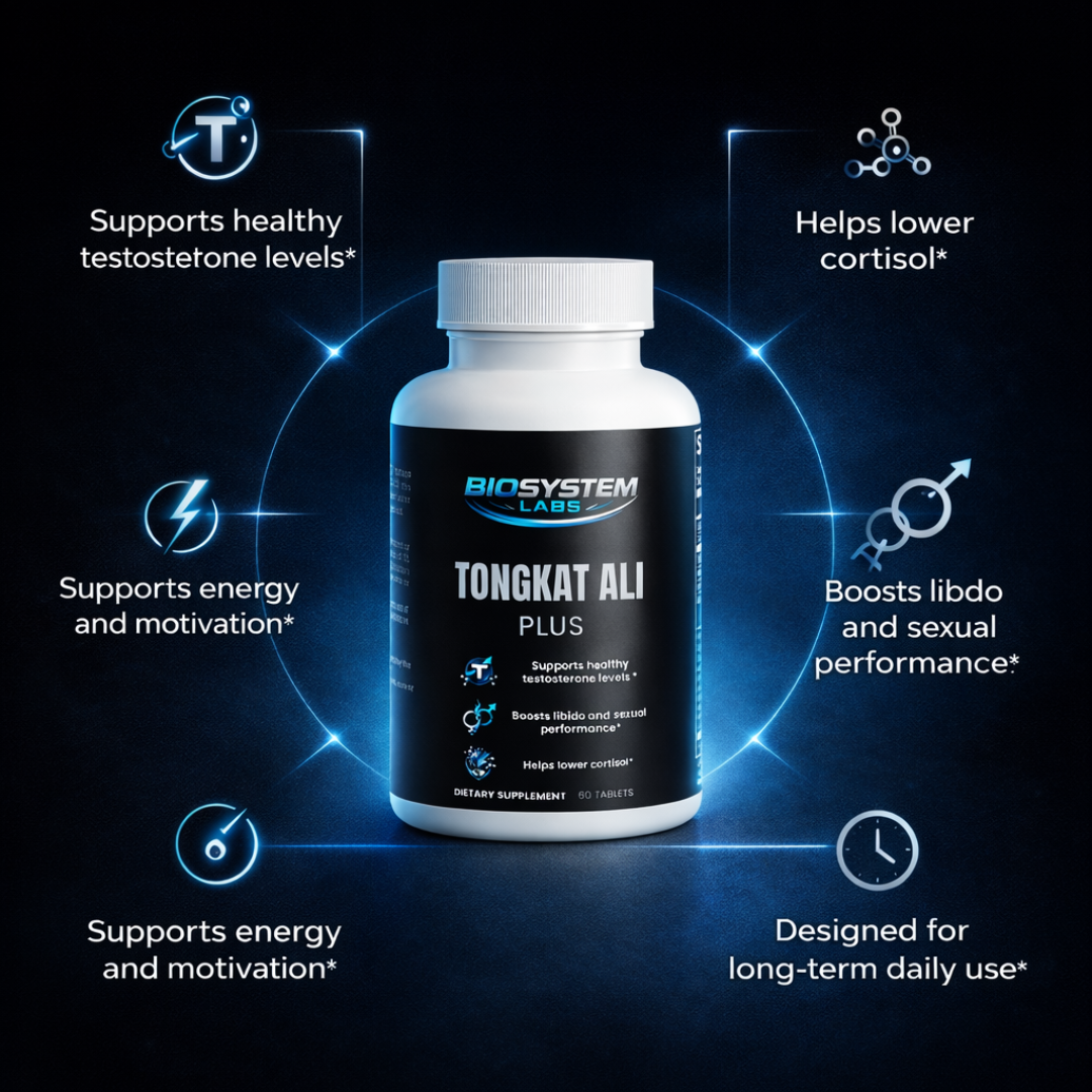 Improve Your Natural Testosterone in 2 Weeks with Tongkat Ali Plus